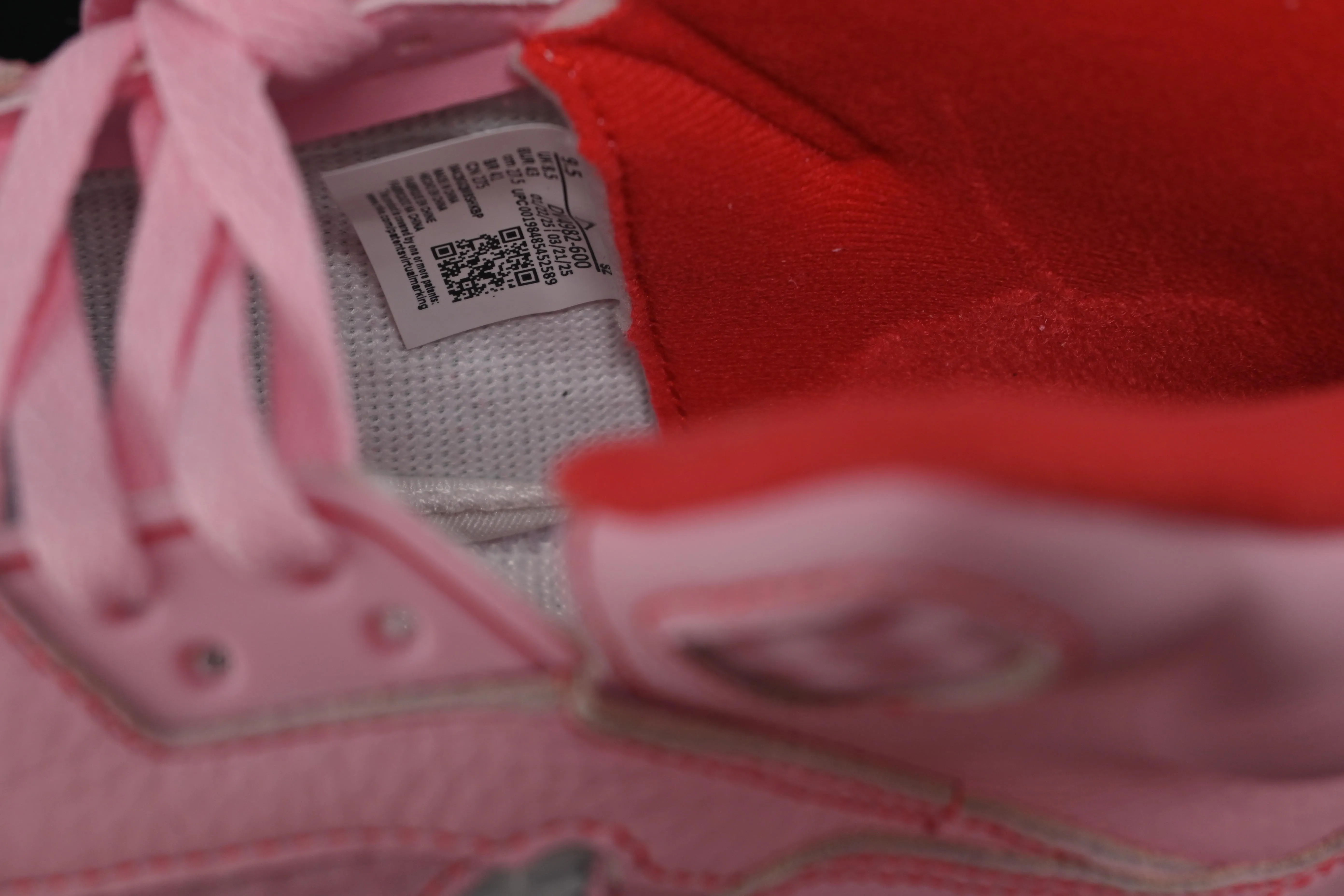 All categories Air Jordan Jordan series basketball shoes Air Jordan 5 OG version Awake NY x Air Jordan 5 "Arctic Pink" AJ5 Joe 5 joint pink DV4982-600